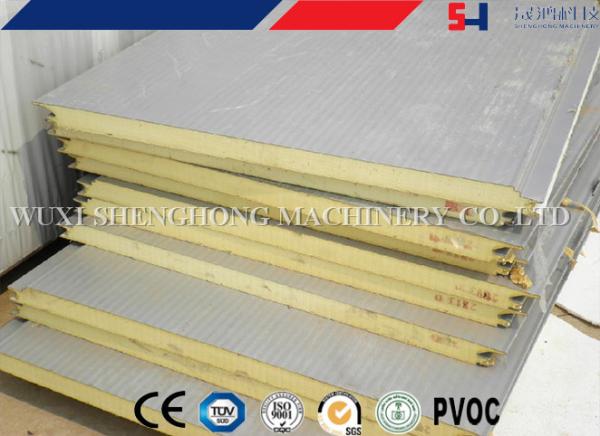 Automatic EPS PU Sandwich Panel Production Line Roll Form Machines