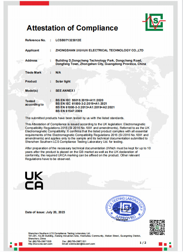Shenzhen Bosllo Technology Co., Ltd. Сертификации