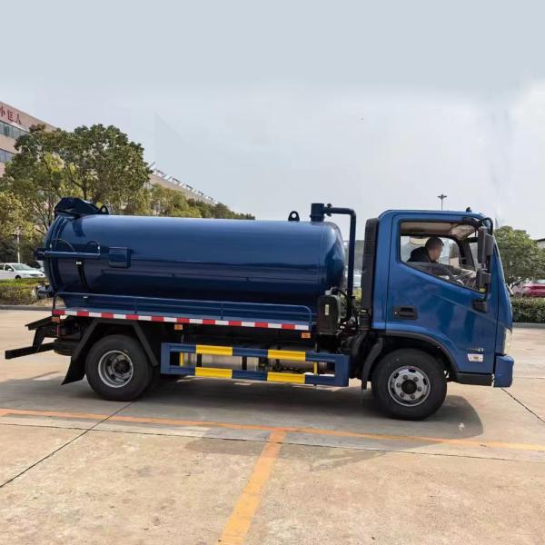 Original Factory High Quality  AUMARK  4000 Liters  Sewage Suction Truck  With Best Price   Vacuum Sewer  Sludge Truck