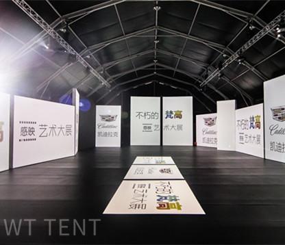 Commercial Polygon Tent Self - Cleaning Ability For Display Shows