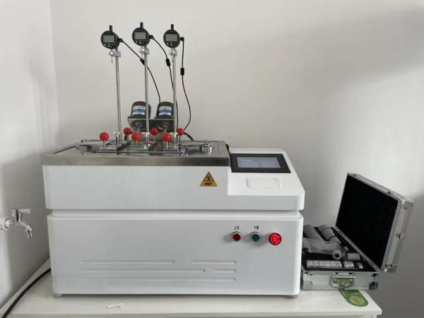 Testeur automatique de ramollissement Vicat et de température de déformation sous charge ASTM D1525 avec essai en quatre groupes