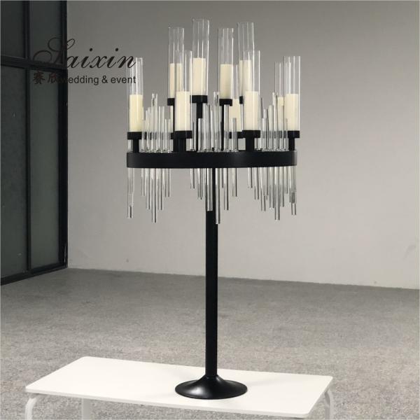 Оптовая дистанционная электрическая длинная светодиодная коническая свеча для украшения свечей для свадеб