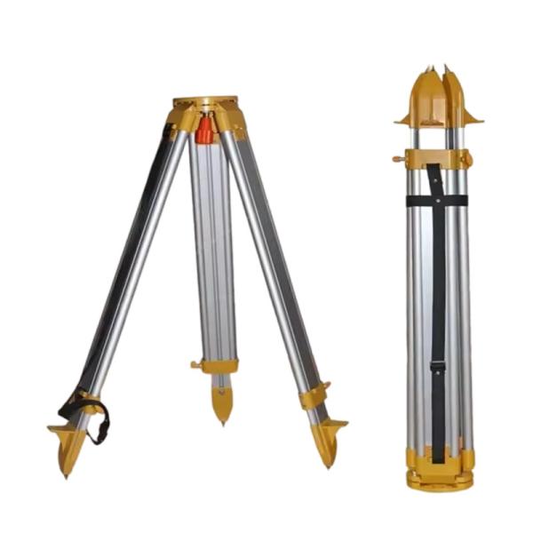 Aluminum Alloy Retractable Tower Ruler Optical Level Laser Stand Tripod For Automatic Optical Level/360 Level Measuring Tool