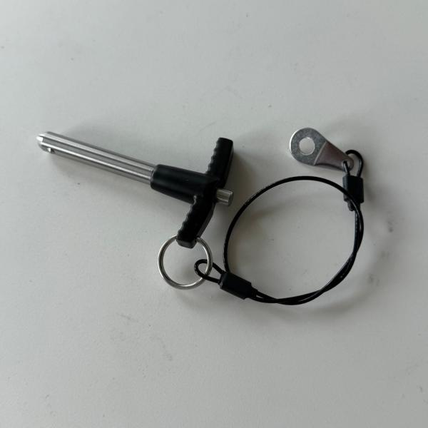 Stainless Steel Quick Release Pin with T Handle and Lanyard