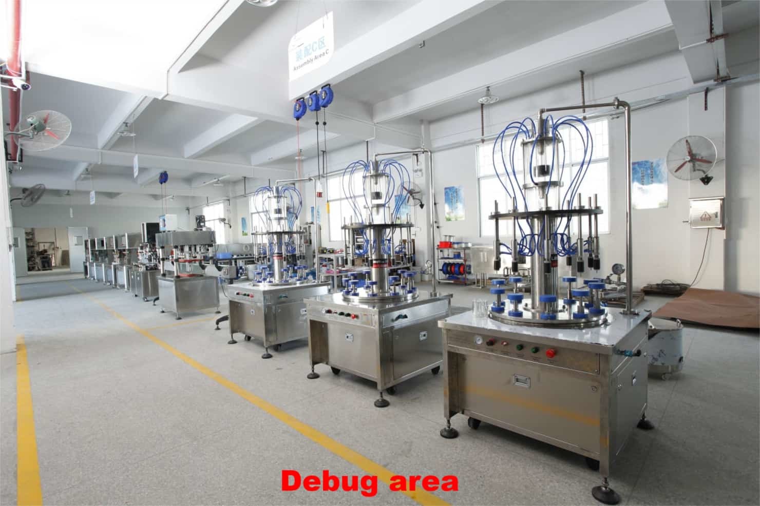 Rotary Automatic Perfume Filling Machine Bottle Cleaning Crimping Capping Line