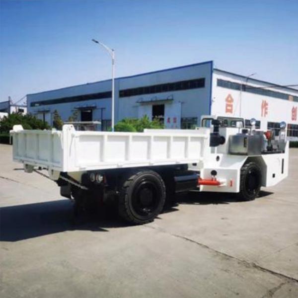 Ultra Low Type Trackless Rubber Tire Underground Mining Vehicle Hydraulic