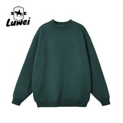 Premium Cut and Sew Oversized Blanket Crew Neck Heavyweight Felpa Essentials Vintage Sweatshirt Men Hoodies