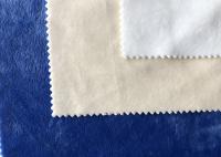 tissu de peluche de Crystal Velboa Plush Fabric Minky de la couverture 75D pour le jouet