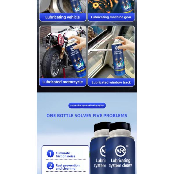 Agente de limpieza de los sistemas de lubricación de automóviles de energía limpia para el automóvil Vida útil Tres años