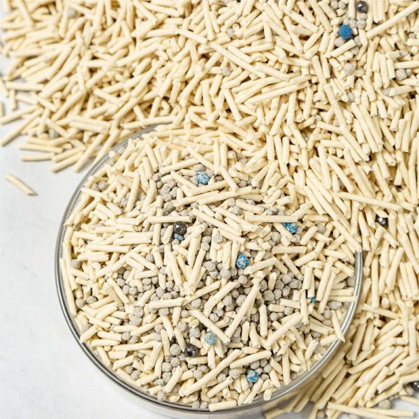 Popular Newest Product OEM/ODM Wholesale Cat Litter 100% Natural Biodegradable Tofu Mix Bentonite Cat Litter