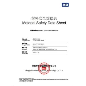 Shenzhen Bely Energy Technology Co., Ltd. Сертификации