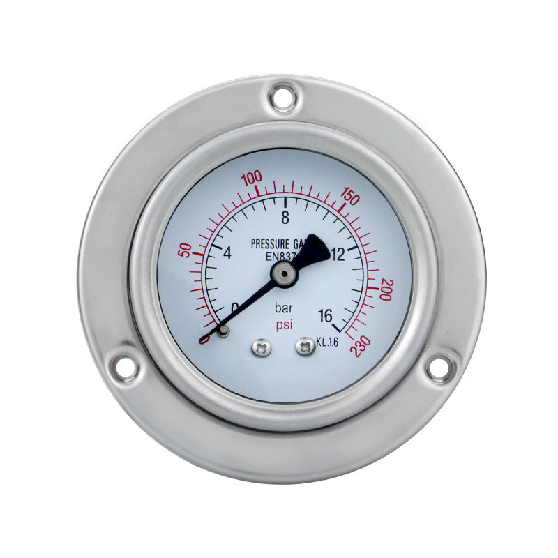 60mm Stainless Steel Pressure Gauge for Precise High Pressure Hydraulic Measurement