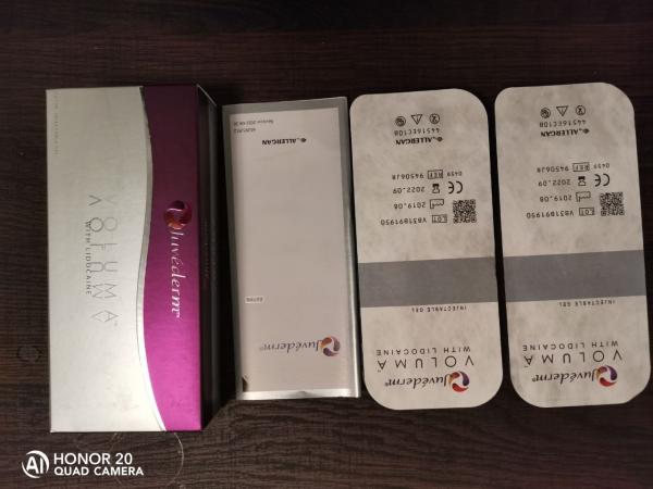 Juvederm Voluma Facial Filler 2x1ML Hyaluronic Acid Dermal