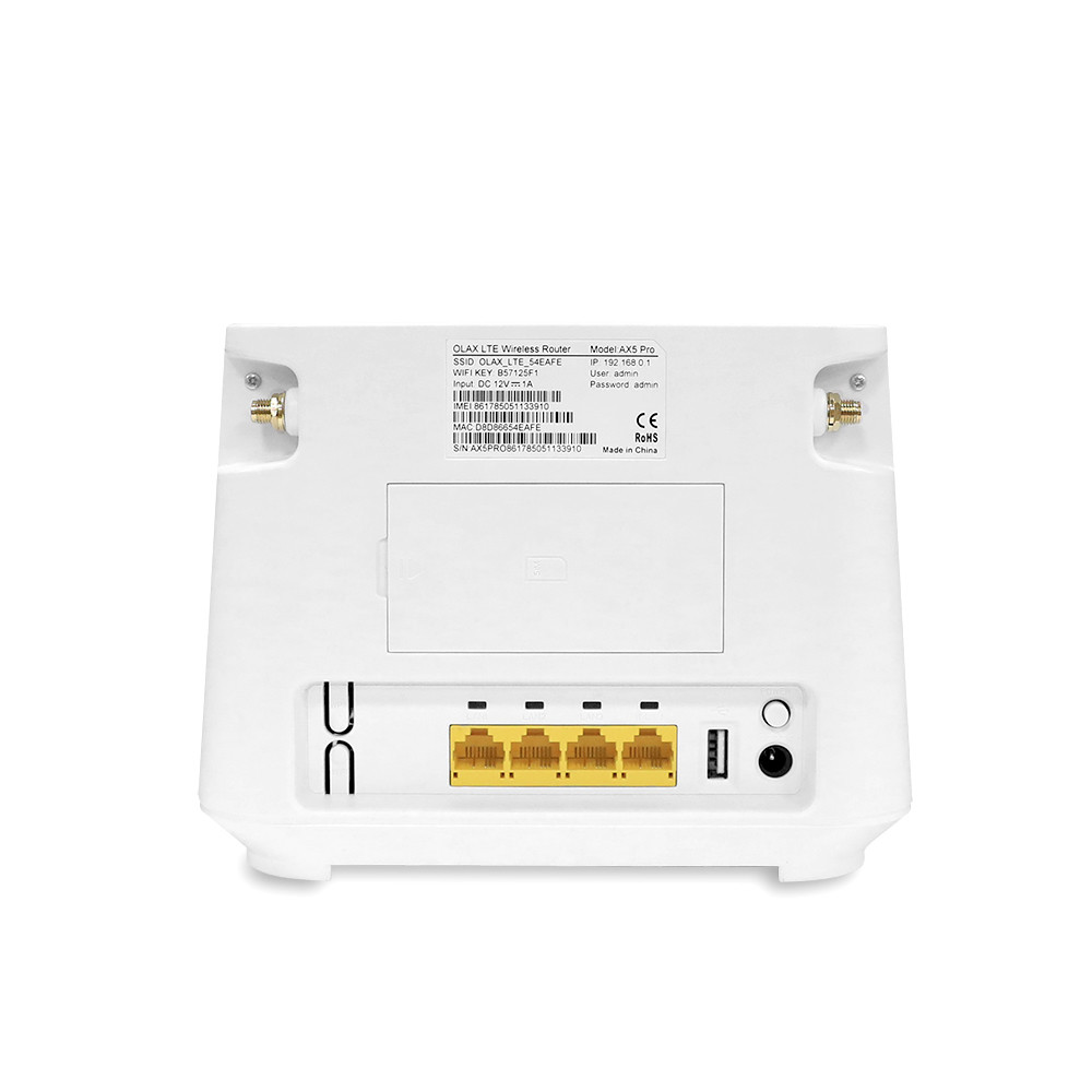 маршрутизатор 150Mbps CPE беспроводной LTE 4G WiFi крытый с антенной B28 OLAX AX5 Pro