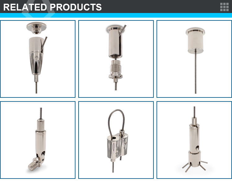 Custom Wire Locking Device for Hanging LED Lights Cable Clips for Secure Connection