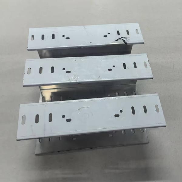 Alloy Steel Wire Trough Cable Trays And Raceways For Indoor Flame Retardancy