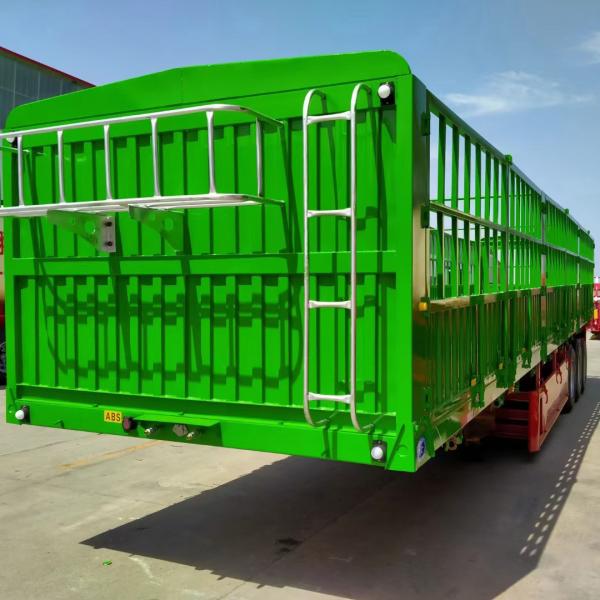 ABS Anti Lock Braking System Semi Trailer For Heavy Duty Fence Warehouse Truck