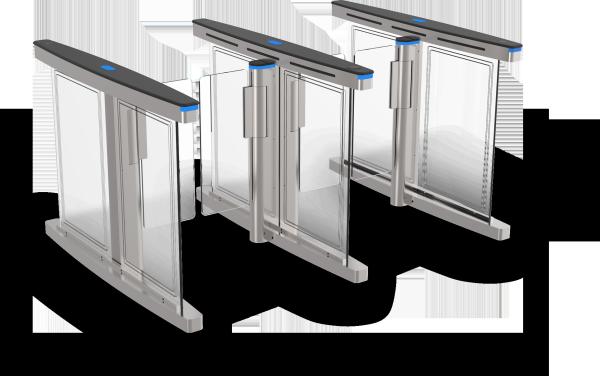 Tourniquet automatique de créneau de vitesse de sécurité d'entrée de porte d'oscillation de marbre supérieur personnalisable