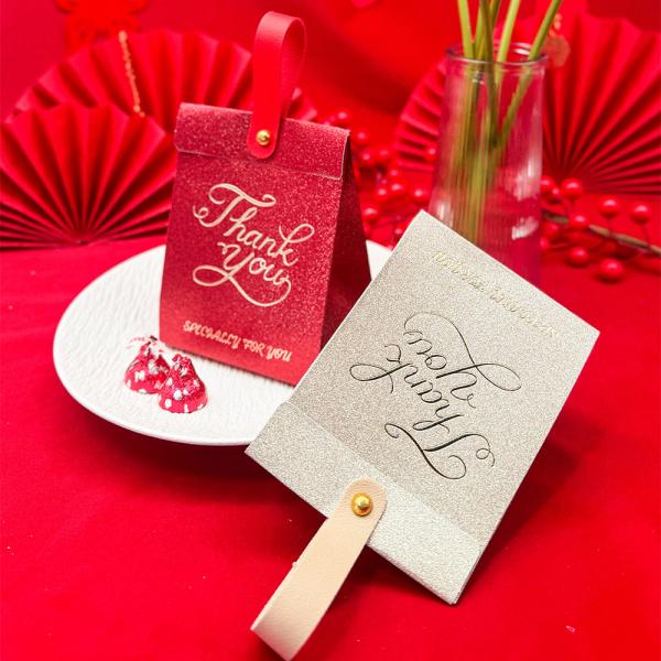 Wholesale Reusable Spot Goods Design Paper Bags for Gift Craft Weddings Candy