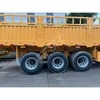 Feichi 3 Axles Fence Cargo Trailer Heavy Duty Truck Trailer Stake Fence Semi Trailer Sidewall Cargo Trailer Good Price