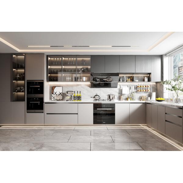 Wood Kitchen Cabinets Modern Cupboard Cabinet Custom Cabinetry Manufacturing