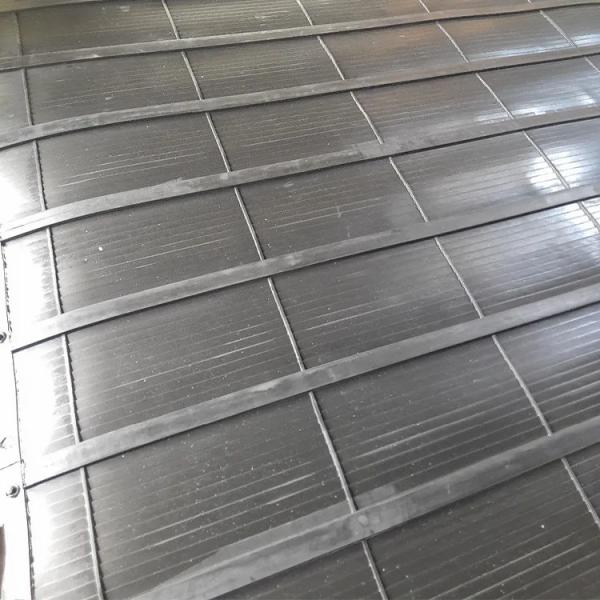 1.55m width 1.75m Length Horse equipment 14mm horse trailer ramp rubber mats
