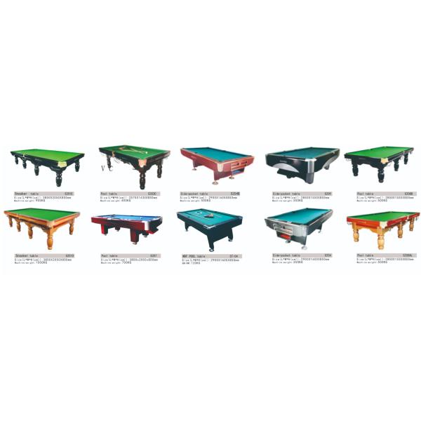 9FT French Pool Table Solid Wood 9 Ball Sportcraft Billiard Pool Table