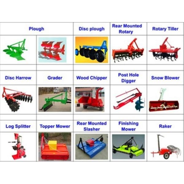 130HP Agricultural Farm Tractor Euro III Engine Water Cooling Tractor