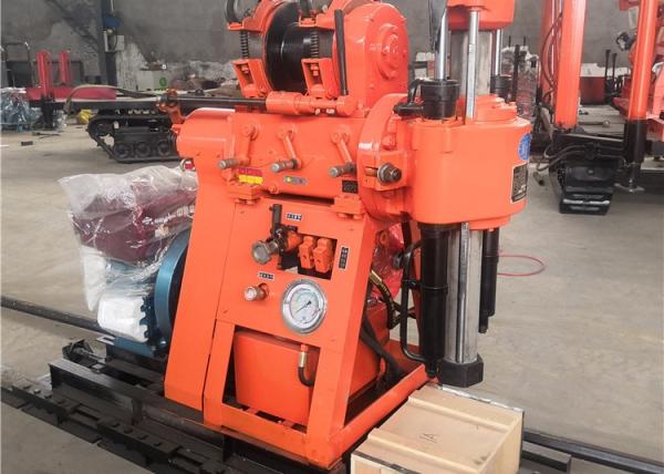 Máquina de perfuração de buracos de 150 mm com motor diesel de 22 HP 6-9 metros por hora