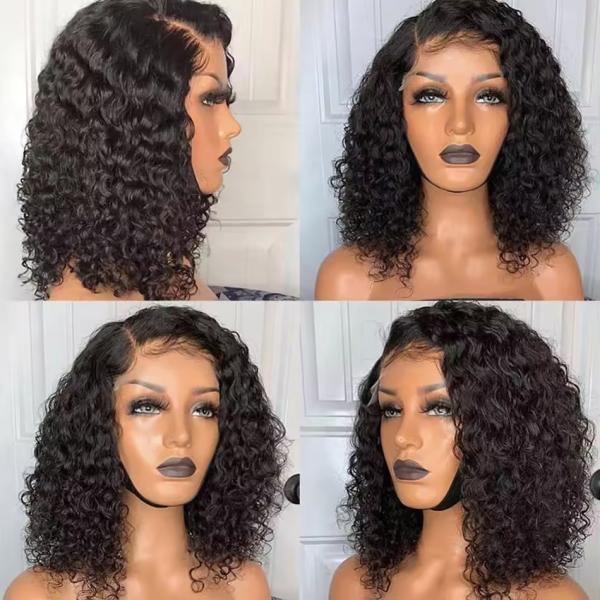 Vietnamese Super Double Drawn Human Raw Hair Hd Lace Wig with Customizable Hair Color