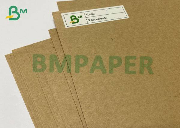 empacotamento da proteção ambiental do papel de embalagem Brown de produto comestível 150gsm