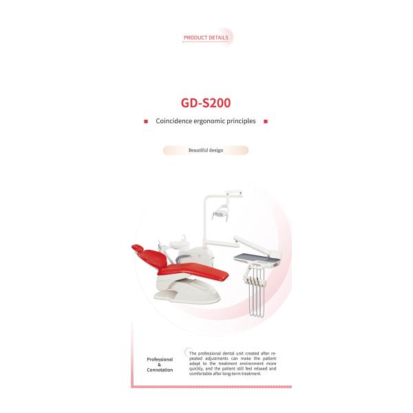 Electricity PU Cushion Patient Dental Chairs 12mm Frame