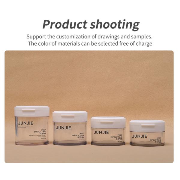 150g 200g Bouteilles de crème / Bouteilles de cosmétiques en plastique vides pour les produits de soins de la peau