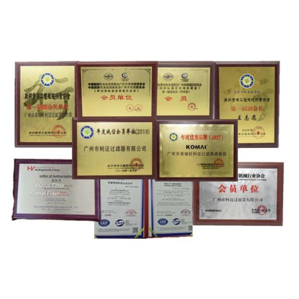 Вода Seperator топлива  фильтрует 523-4987 5234987 для экскаватора  336GC/345GC