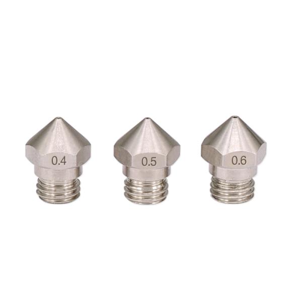 13*9mm MK10 3D Printer Nozzle Stainless Steel ​hole diameter 0.5mm