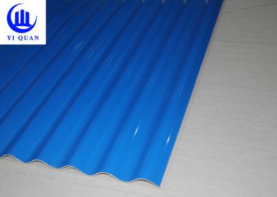 Les feuilles couvrantes industrielles de toiture d'UPVC enjambent longtemps la toiture onduleuse en plastique
