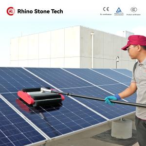 Modular Solar Panel Washing Business 24V 2.5H Cleaning Brush For Solar Panels