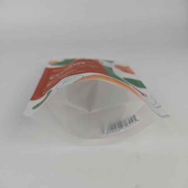 Bolso que se puede volver a sellar impreso de encargo de Matte Finish Snack Food Packaging del anacardo recubierto de chocolate de 100g 3.52oz