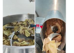 Máquina de empacotamento giratória dos alimentos frescos dos Tripes da entranhas