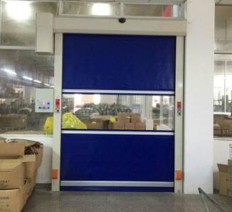 Photo Sensor Industrial Rapid Roller Doors Wind Resistance Vertical / Standard Lifting
