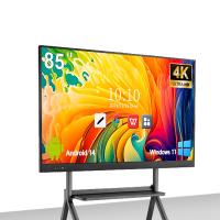 Logotipo personalizado Pantalla de resolución 4K OEM/ODM Tablero digital interactivo