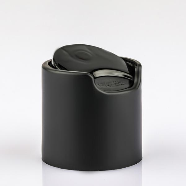 High Quality 28/410 Matte Black ABS Bottle Top Cap For Plastic Bottle Economically Friendly