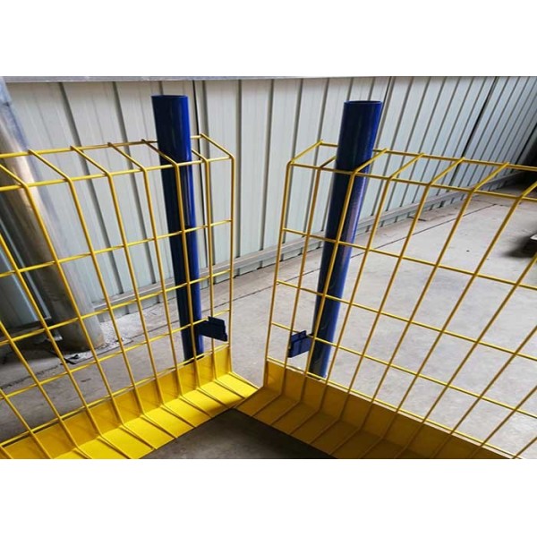 Temporary Construction Site Edge Protection Barrier Fence Waterproof Steel Wire Edge Protection Fence