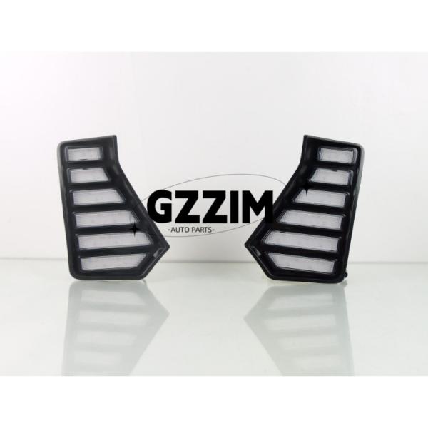 Plastic Toyota Car Light Daytime Running Light Used For Tacoma 2024 White / Amber Light