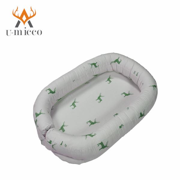 U-micco Air Fiber Washable Crib Mattress Co-sleeping Baby Mattress