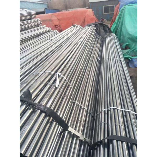 Black Round Cold Rolled Steel Pipe Pre Welded For Furniture / Decoration