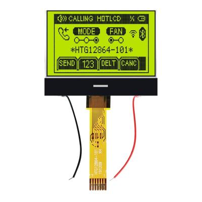 exposição da RODA DENTEADA de 128X64 LCD, módulo gráfico HTG12864-101 de UC1601S LCD
