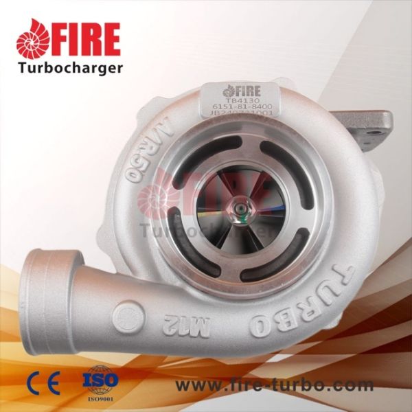 TB4130 Turbocharger 6151-81-8400 466702-5001S Komatsu PC300-3 Earth Moving with S6D125B Engine