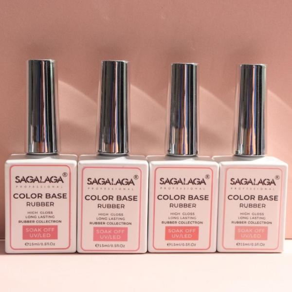 Certificat Liste d'ingrédients Gel UV pour ongles épais Gel de couleur de couche de base de caoutchouc Gel de couche de vernis pour ongles professionnels