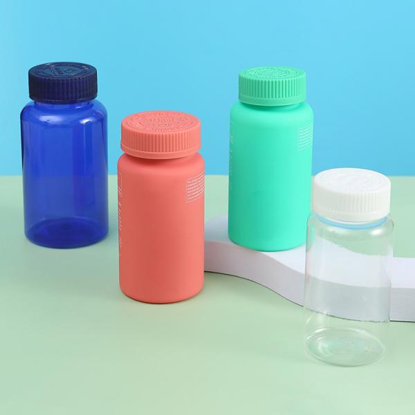 Promethezine PET Collar Material 100ml 120ml 3oz 4oz Amber PET Cough Syrup Bottles Plastic Bottle Lean Bottle